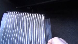 Nissan Note замена салонного фильтра