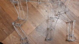 DIY НОВОГОДНИЙ ОЛЕНЬ СВОИМИ РУКАМИ/Как сделать оленя из проволоки do-it-yourself Christmas deer