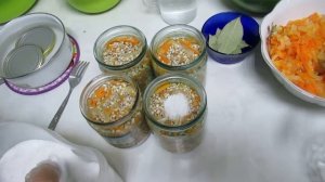 Делаем каши с мясом в автоклаве !