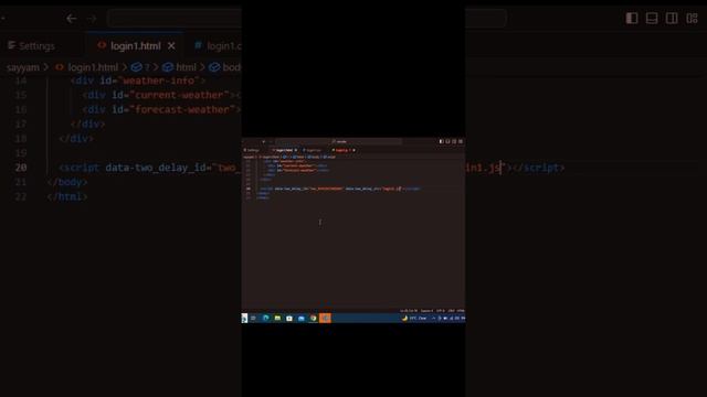 weathre app #coding #webdevelopment #code #webdesign #coder #htmlcss #cssdiner #htmlcode #html