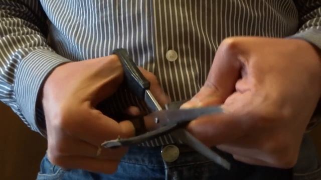 Как укоротить ремень смотреть онлайн