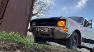 Ангельские глазки и поворотники Москвич 2140