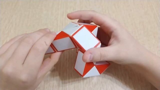 Как сделать сердце из змейки Рубика смотреть онлайн