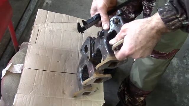 Коллектор на 4М40 своими руками смотреть онлайн