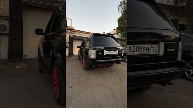 Выхлоп Range Rover 4.2 Supercharged