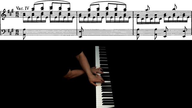 Mozart - Sonata 11 - Mov. 1 - Theme and variations - K.331 - in A Major. (1/3) смотреть онлайн