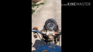 Прокатился на старом монстре и бонус работа мотоцикла ява 634