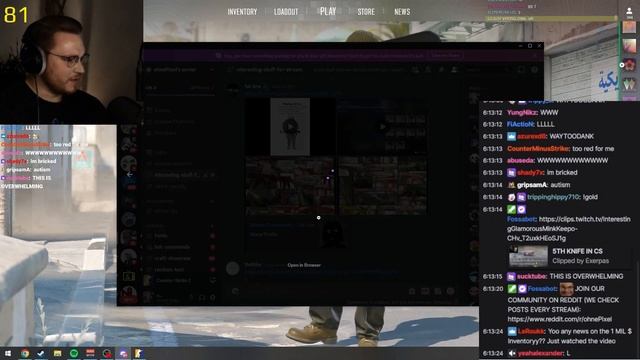 CS2: Ohnepixel reviews my inventory! Including chat reaction. смотреть онлайн
