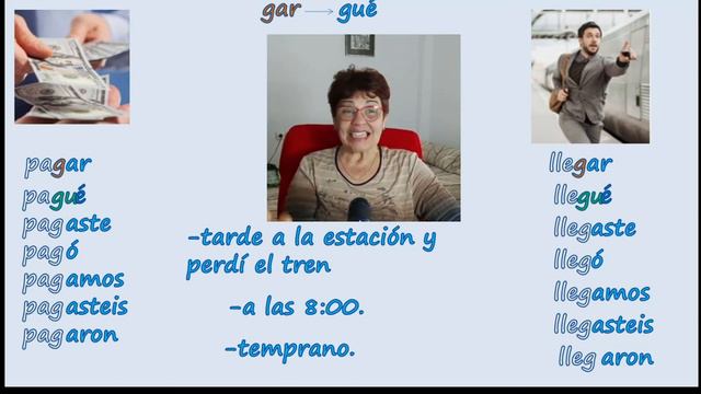 Spanish Simple Past Tense. Irregular verbs.. Irregularidades del Pretérito Indefinido смотреть онлайн