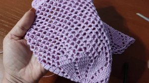 ПАНАМА КРЮЧКОМ. Ажурная панама для начинающих.