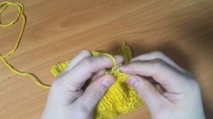 Смотрите какая красота! Двусторонний, объёмный узор спицами