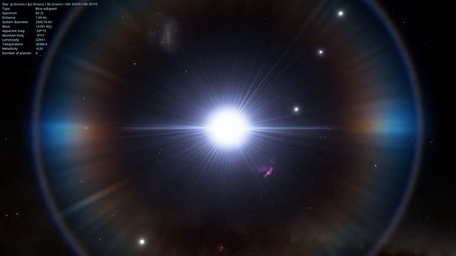 Star 30 Orionis // Psi Ori // HD 35715 смотреть онлайн