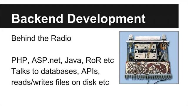 How Web Apps Work