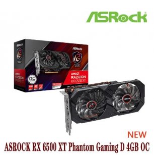 Распаковка ASROCK AMD Radeon RX 6500 XT с aliexpress.