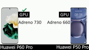 Huawei P60 Pro vs Huawei P50 Pro