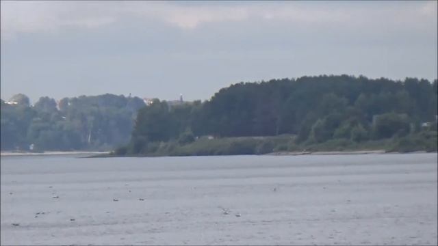 Прогулка на речном трамвайчике. Ярославль. Речной порт--Толга. 02. 09. 2017г. смотреть онлайн