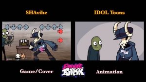 LO-FIGHT But Everyone Sings It | GAME x FNF Animation
