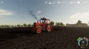 FS19   СПК    Гридино  #30   Вспашка  и  культивация .      карта  село  Ягодное .