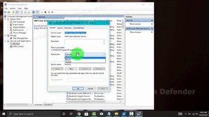 Windows 10 Home : How to disable or enable AMD Crash Defender Service