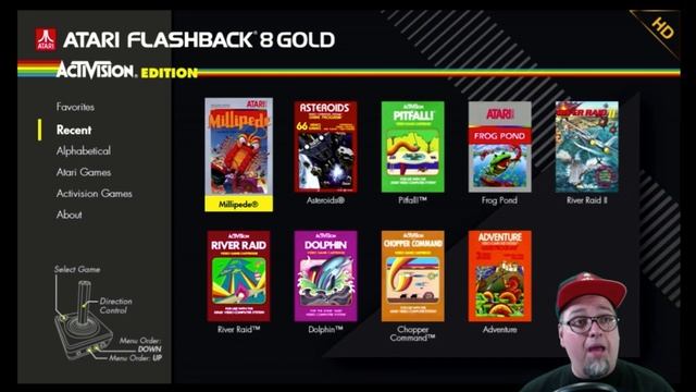 High Definition Atari 2600 Flashback 8 Gold HD Activision Edition AtGames смотреть онлайн