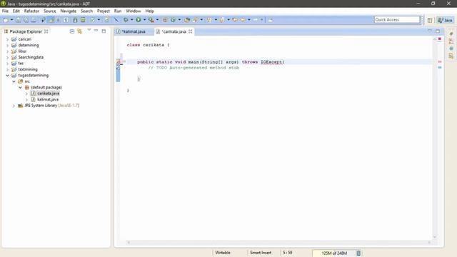 Application Data Mining with Eclipse (Java) смотреть онлайн