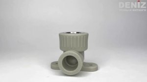 Уголок с креплением ППР 20х1/2 мм Deniz