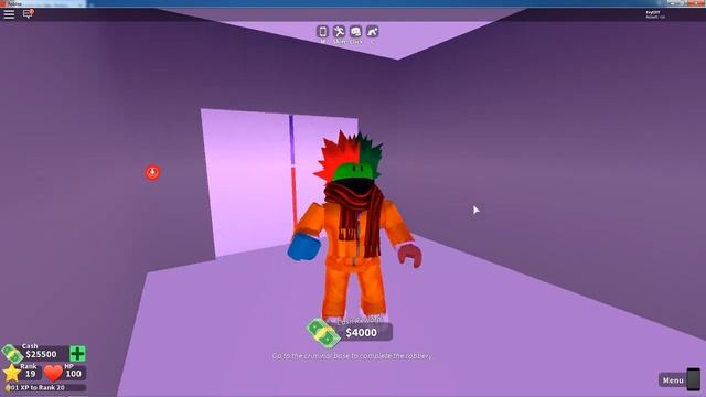 Играю в роблоксе режим Mad city смотреть онлайн