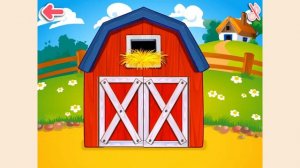 Обучающее видео для детей. Учим животных. Кто живет на ферме