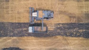 Уборка озимого ячменя Acros 530