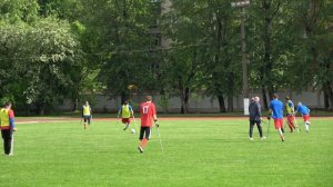 Ампутанты играют в футбол в Ростокино