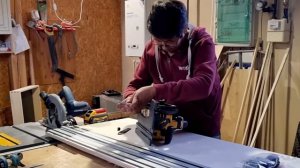 Сельский дед тестит новую аккумуляторную циркулярку DeWalt DCS 579!