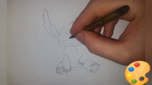 КАК НАРИСОВАТЬ СТИЧА. ГЕРОЙ МУЛЬТФИЛЬМА "ЛИЛО И СТИЧ"