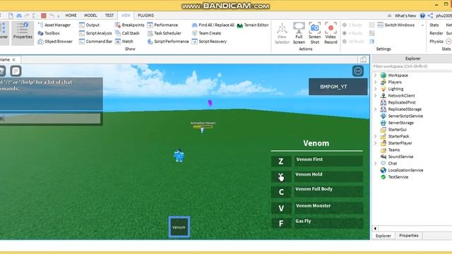 /ROBLOX STUDIO/: How To Make Venom Fruit ( Doku Doku Nomi )