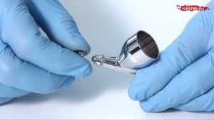 Аэрограф Iwata Revolution BCR, BR, CR -  разбор и сбор