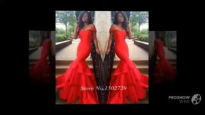 Пром платья анкара стиль красный русалка 2016 Vestidos noche саудовская аравия дубай вечер