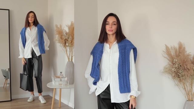 С ЧЕМ НОСИТЬ КОЖАНЫЕ БРЮКИ? СТИЛЬНЫЕ, ПОВСЕДНЕВНЫ, ОБРАЗЫ С КОЖАНЫМИ БРЮКАМИ | LOOKBOOK смотреть онлайн