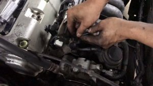 Хонда СРВ установка контрактного двигателя, 1 серия. Honda SRV motor installation 1 series.