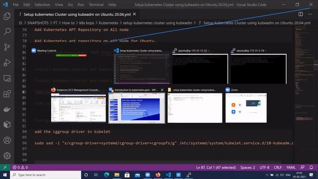 How to Install Kubernetes Cluster on Ubuntu 20.04 LTS with kubeadm | Install Kubernetes on Ubuntu