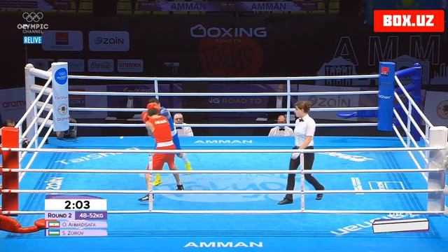 SHAKHOBIDDIN ZOIROV(UZB)- OMID AHMADISAFA(IRN) 52KG ASIAN OCEANIAN QUALIFICATION TOKYO2020 смотреть онлайн