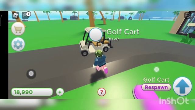 TROPICAL RESORT TYCOON FLYING GOLF CART GLITCH!! смотреть онлайн