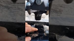 О расположении лыжи на мотобуксировщике Бурлак "Егерь"