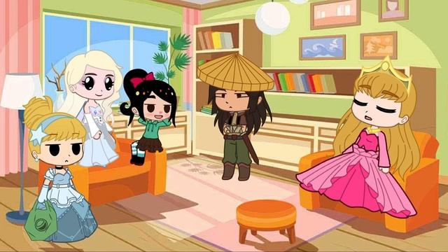 Диснеевские принцессы 2. Гача Клуб смотреть онлайн