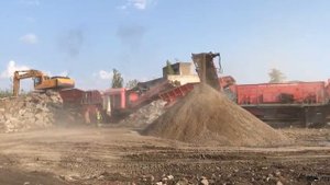 Производство вторичного щебня