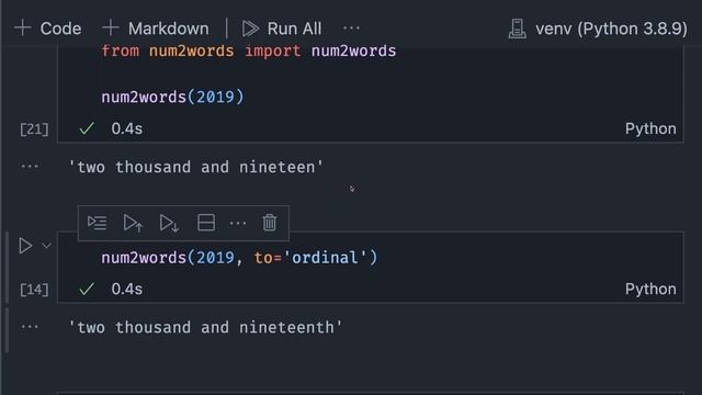 Convert Numbers to Words in Python with num2words смотреть онлайн