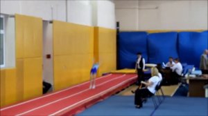 Прыжки на акробатической дорожке 1 взрослый разряд 9 лет