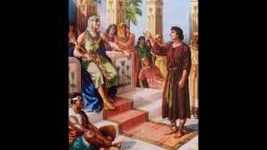 28.  Иосиф толкует сны фараона. Детская Библия. Ветхий завет.