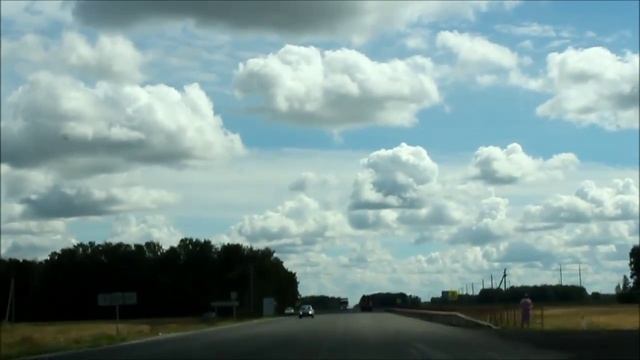 Путешествие на Байкал. Выезжаем из Кургана, едем в Омск. Дороги. смотреть онлайн