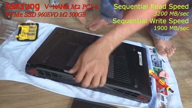 SSD M2 NVMe[MSI GT72 6QD Dominator G ][ SSD M2 PCIe Upgrade][Speak khmer] смотреть онлайн