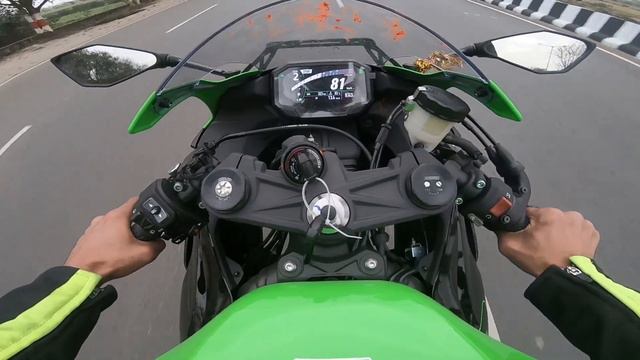 kawasaki ninja zx6r 2024 | fastest 600 cc in india 🤔?? | ride review | top speed