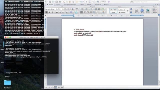 How to Setup MongoDB on Mac OS (episode 13)